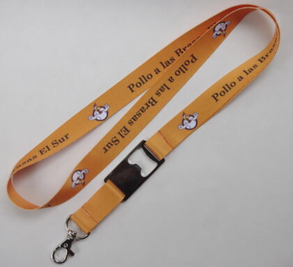 Lanyard Sublimado con destapador de botellas