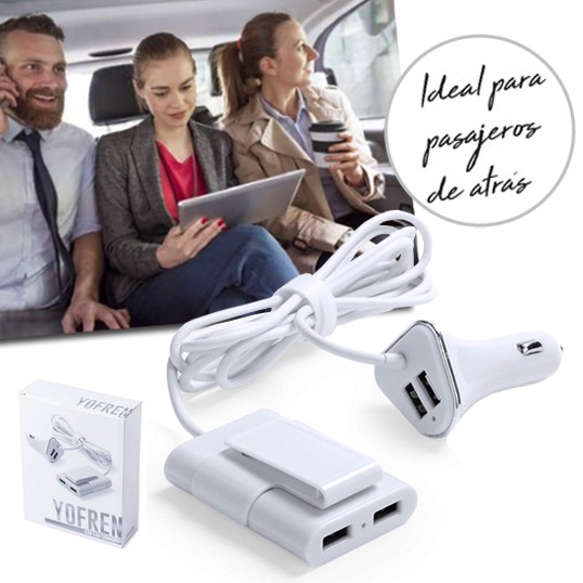 9077.jpg Cargador Coche USB Yofren