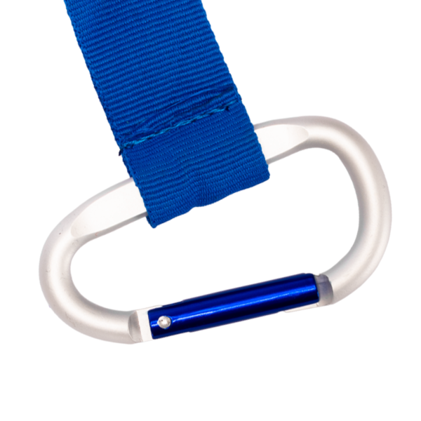 A16-Azul-mosqueton-1 Llavero-Lanyard Mosquetón