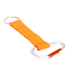 A16-Naranjo-1 Llavero-Lanyard Mosquetón
