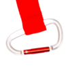 A16-rojo-mosqueton-1 Llavero-Lanyard Mosquetón