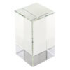 A55-1 Trofeo Galvano Bloque Cristal Solid