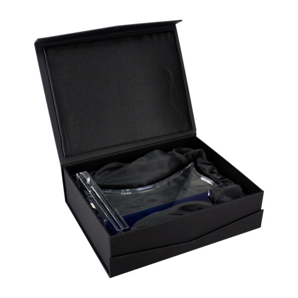 Trofeo Galvano Cristal Bauhaus