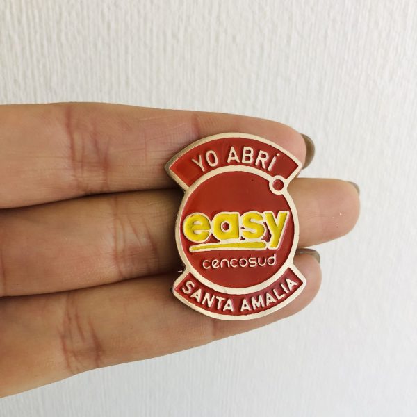 Fotograbado terminacion plateada 57 Pins Personalizados