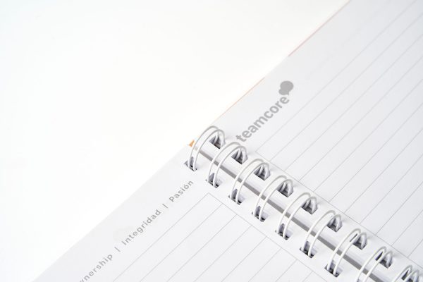 Cuaderno anillado personalizado