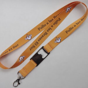 lanyard Lanyard Sublimado con destapador de botellas