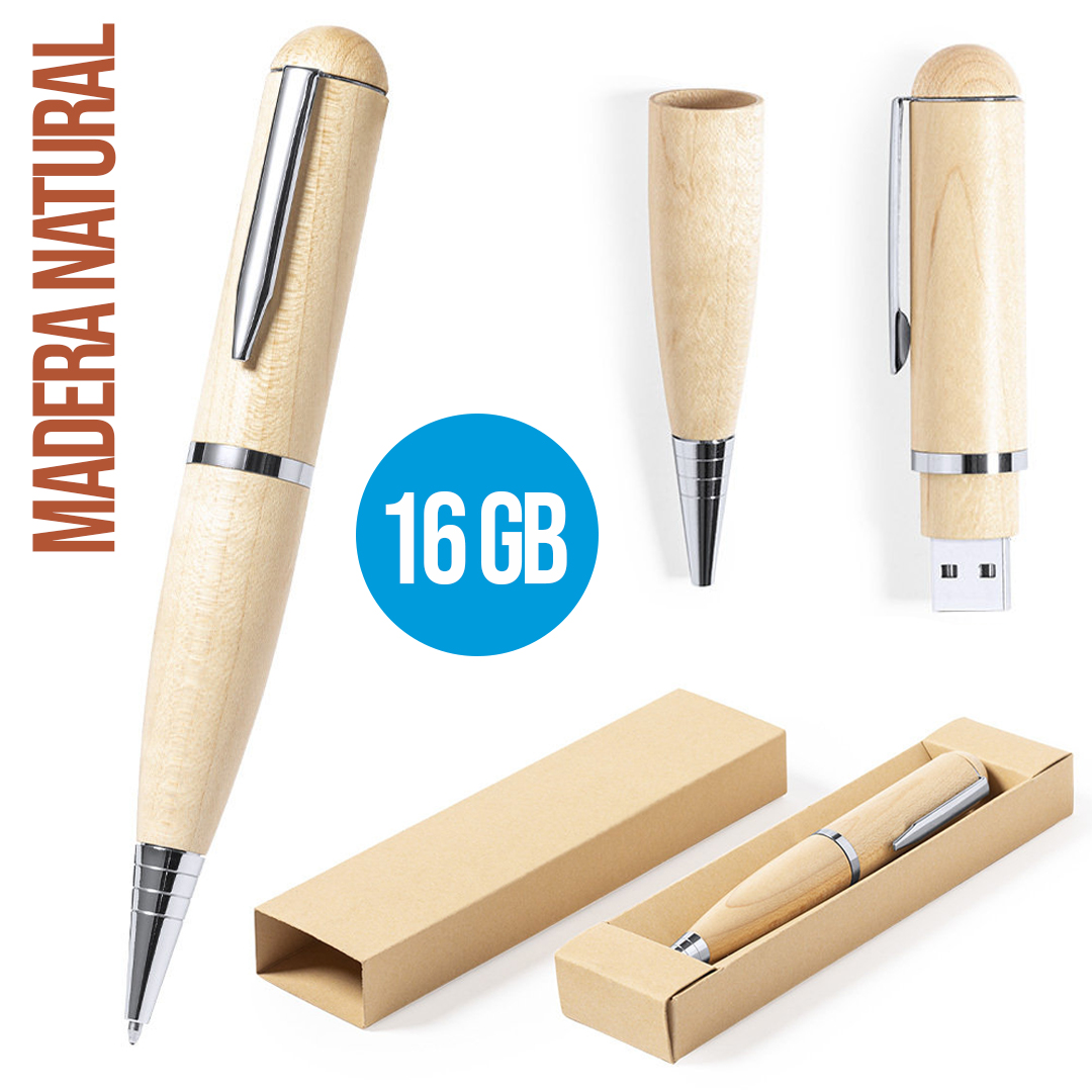 37820.jpg Bolígrafo USB Kornon 16GB