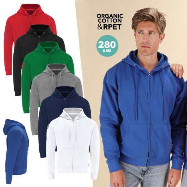 62275.jpg Sudadera Adulto Capucha + Cremallera Walder
