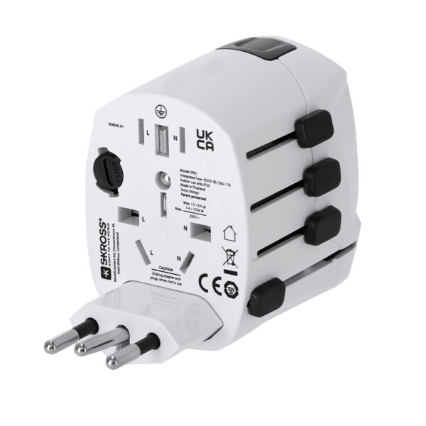 70737.jpg Adaptador Viaje Universal Skross PRO 3-POLE