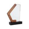 Trofeo Galvano de Madera, Mármol y Cristal "Mercx"