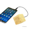 USB Parlante de Bamboo
