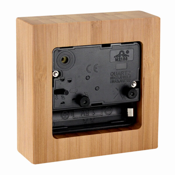 B59-02 Reloj Despertador de Bamboo