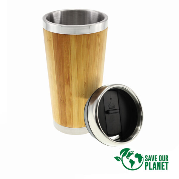B61-SOP Mug de Bamboo 450cc