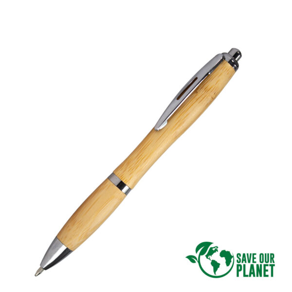 B65-SOP Bolígrafo ecológico de Bamboo "WIND"