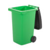 B93-05 Mini Basurero Verde de Sobremesa