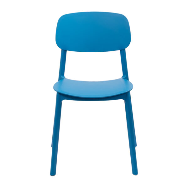 Silla apilable de plástico rígido "MARVIN"