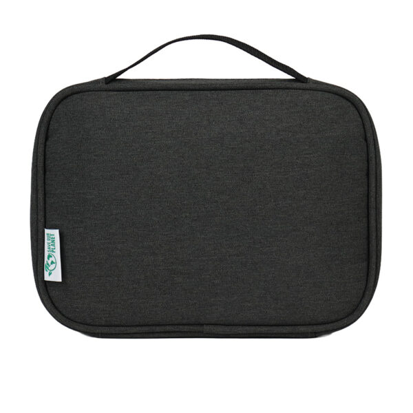 D80-07-3 Travel Organizer grande "GROWN" en tela RPET 2L