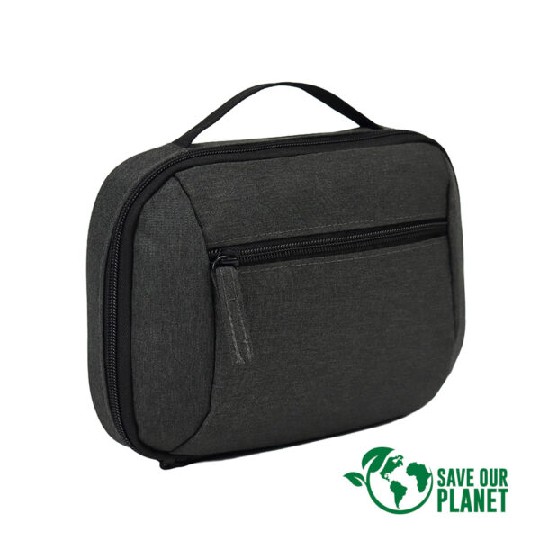 D81-Principal2 Travel Organizer grande "GROWN" en tela RPET 2L