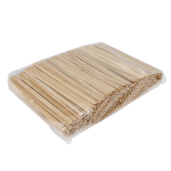 E123-11-4 Bolsa con 1.000 palitos revolvedores de madera de Pino