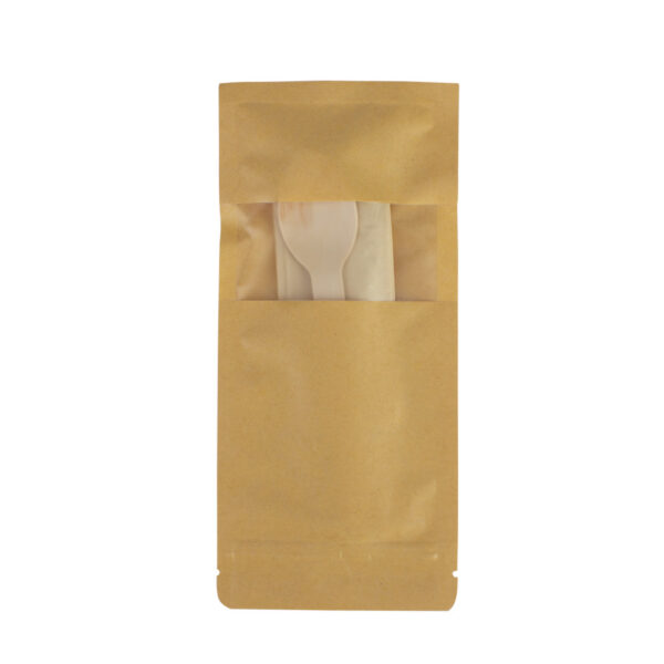 E127-11-3 Set de cubiertos Sustentable bolsa ZIP