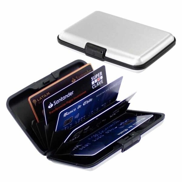 F10 Porta-Tarjetas Anti-Clonación RFID