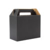 Caja autoarmable con asas, 25x20x12 cm