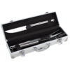 H13-02 Deluxe BBQ Set Metálico