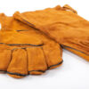 Par de Guantes de Cuero Gamuza