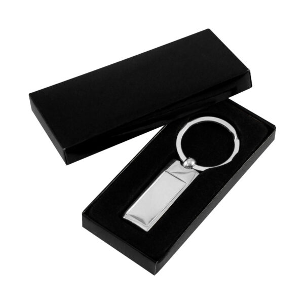 K15-02 Llavero Metálico Rectangular