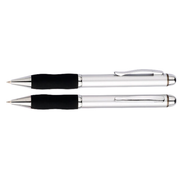 Bolígrafo Plástico Qasar Silver