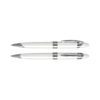 L60-C Bolígrafo Metálico White Pearl