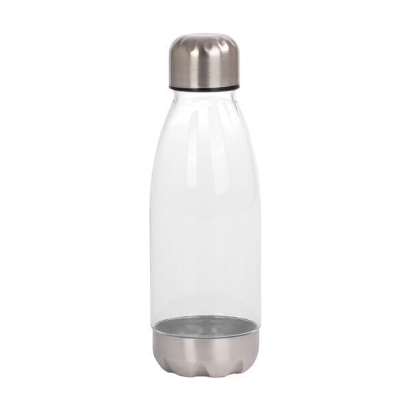 M15-00-1 Botella plástica tapa Acero Inoxidable "AS" 500cc