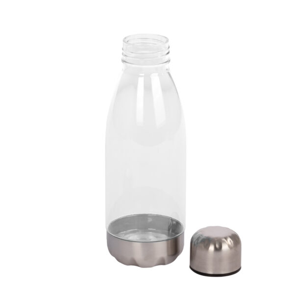 M15-00-2 Botella plástica tapa Acero Inoxidable "AS" 500cc