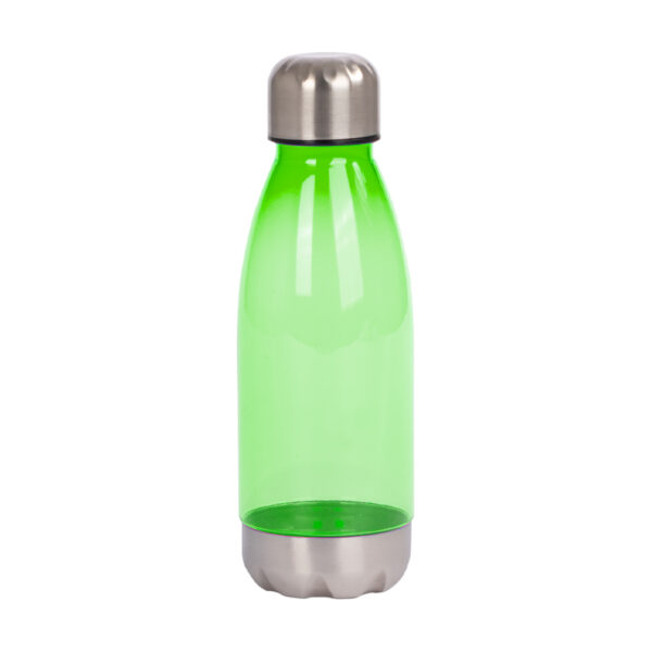 M15-06-1 Botella plástica tapa Acero Inoxidable "AS" 500cc