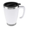 M2-blanco Mug de Acero Inoxidable 400cc