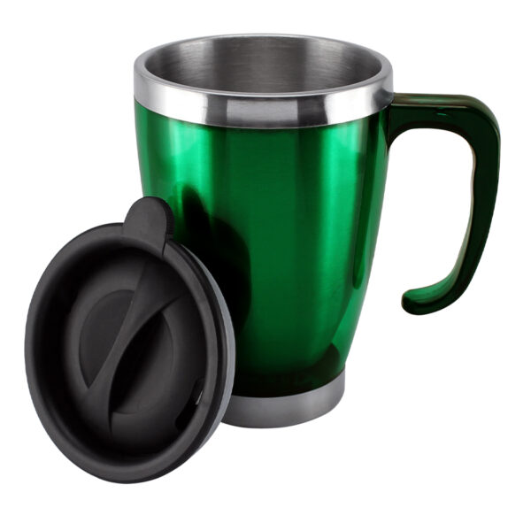 M2-verde Mug de Acero Inoxidable 400cc