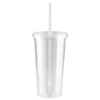 M38-00 Vaso plástico doble pared aislante 600cc