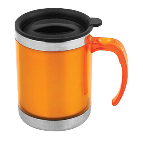 M6-narano Mug de Acero Inoxidable 400cc