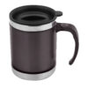 M6-negro Mug de Acero Inoxidable 400cc