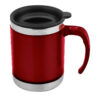M6-rojo Mug de Acero Inoxidable 400cc