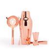 M66-001 Set de Cóctel metálico Encobrizado