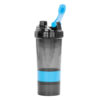 Vaso Gym para batidos proteína "SHAKE", con 4 compartimentos.