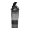 Vaso Gym para batidos proteína "SHAKE", con 4 compartimentos.