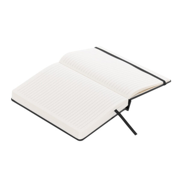 Cuaderno "ROMA" con tapa dura de Eco-Cuero y 196 hojas.