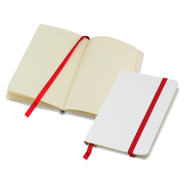 N47-rojo Libreta Whiteskine