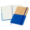 N76-azul Cuaderno Corcho/PU