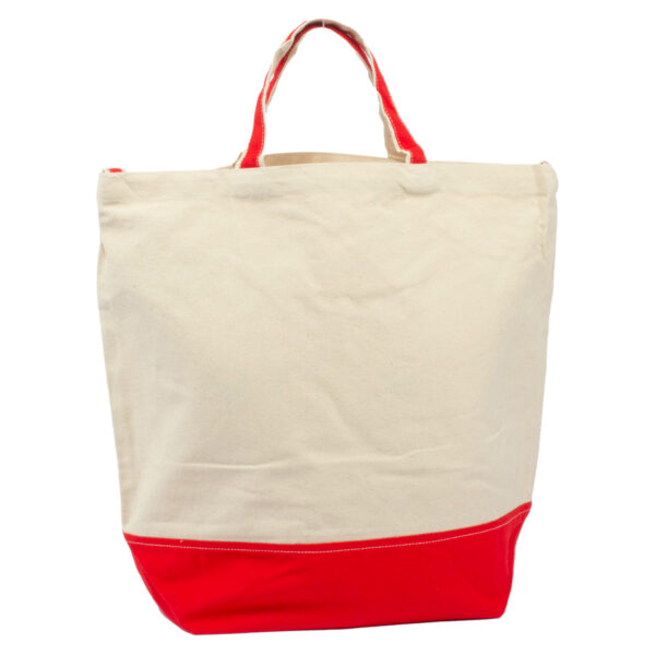 S50-08 Bolsa Shopper Canvas Algodón 10 onzas