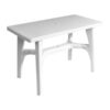 Mesa Plástica Rectangular