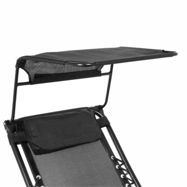 Reposera plegable con Toldo