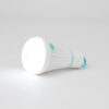T17-02-3 Lámpara colgante tipo Ampolleta de 1W con 6 LED
